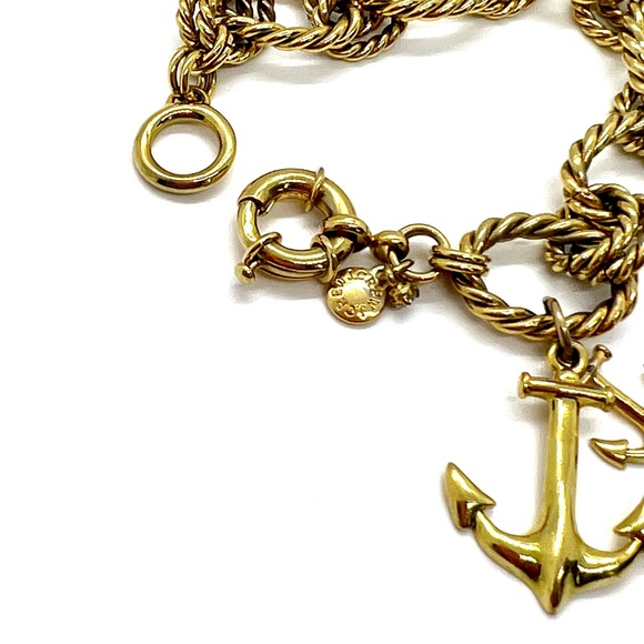 J. Crew Nautical Gold Chain Bracelet - Picture 2 of 7